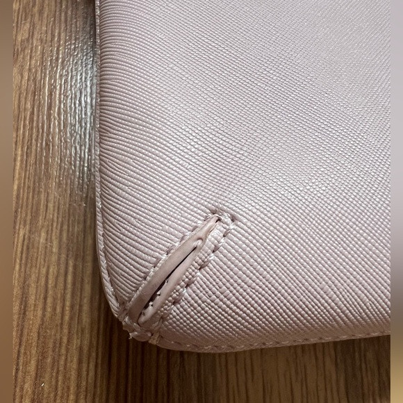 KATE SPADE ♠️ pale soft baby pink cedar crossbody tenley cute leather purse - Picture 7 of 16